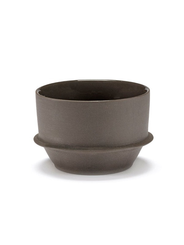 Kelly Wearstler DUNE Kaffeetasse Becher slate D9xH6cm by Serax