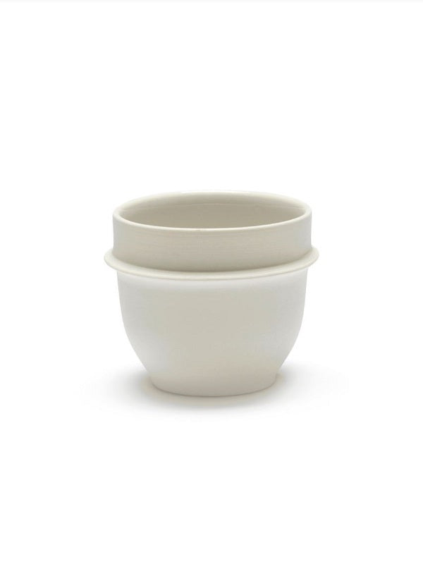 Kelly Wearstler DUNE Espressotasse Becher alabaster D7,5xH6cm by Serax