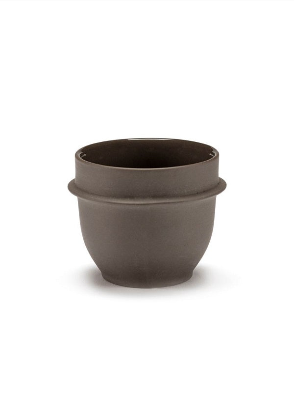 Kelly Wearstler DUNE Espressotasse Becher slate D7,5xH6cm by Serax