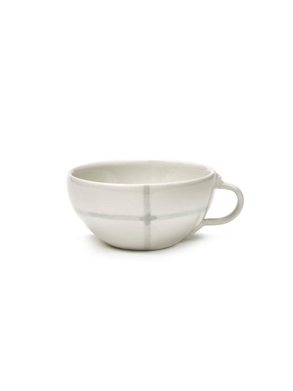 Serax ZUMA Kaffeetasse Salt D10xH5cm in Weiß von Kelly Wearstler