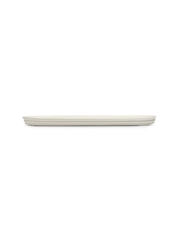 Kelly Wearstler DUNE Servierschale oval S Schale alabaster L46xB34xH4cm by Serax