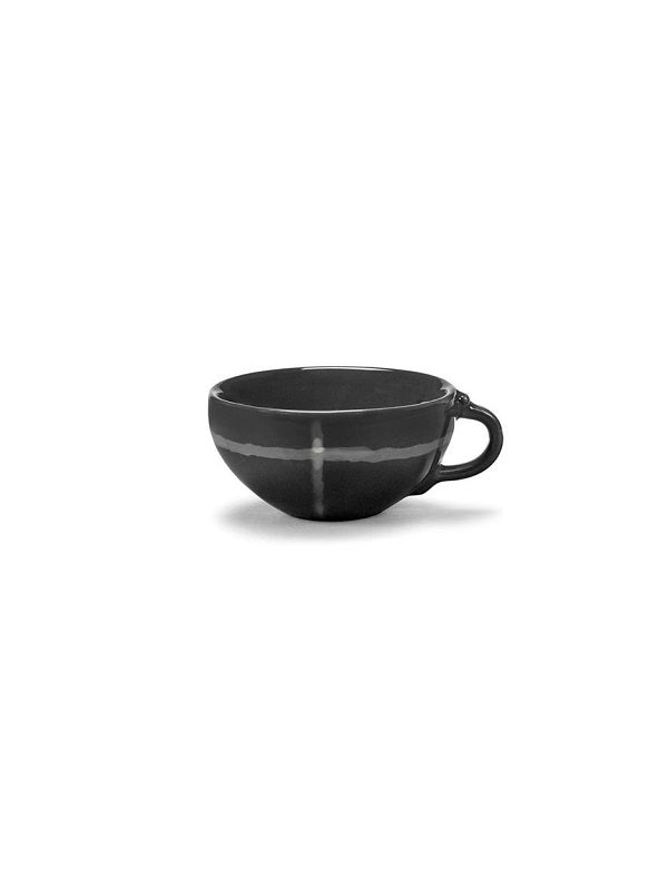 Serax ZUMA Espressotasse Pacific D8xH4cm Dunkelgrau von Kelly Wearstler