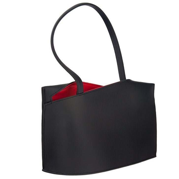 OLBRISH-Tasche-Wave-schwarz-rot