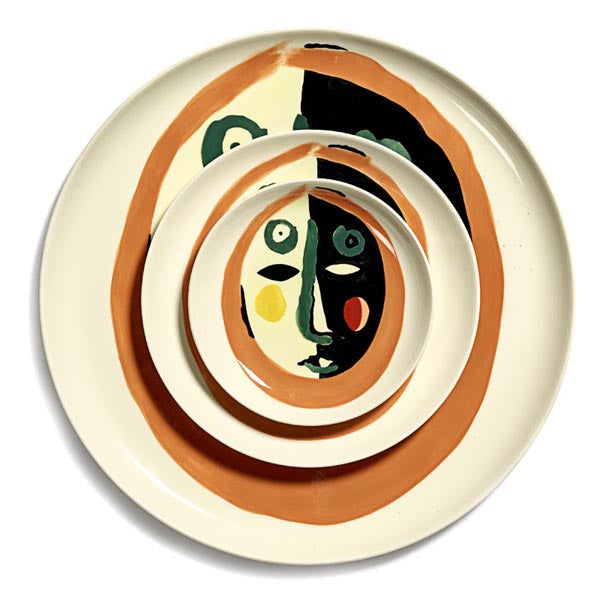 Ottolenghi Teller M Face 1 FEAST for Serax D22,5xH2cm