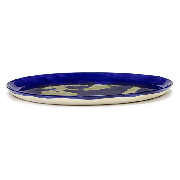 Ottolenghi Servierteller Teller Lapis Pfeffer gold FEAST for Serax D35xH2cm