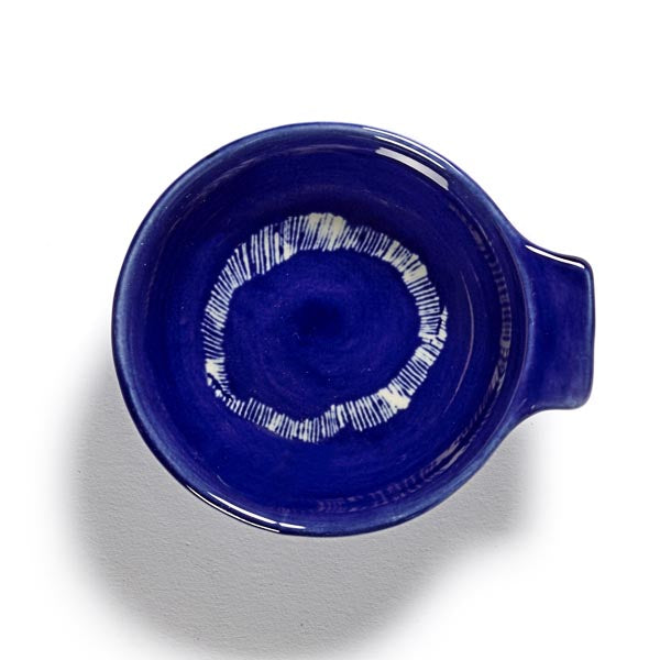 Ottolenghi Tapas-Teller S Lapis Swirl-Stripes weiß FEAST for Serax D7,5cm