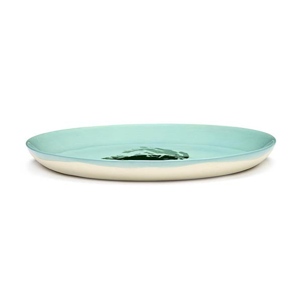 Ottolenghi Teller M azure Artischocke grün FEAST Serax D22,5xH2cm