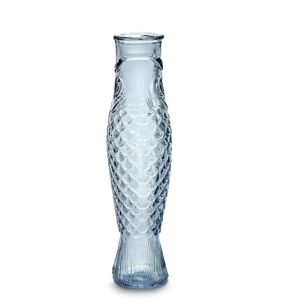 Serax Karaffe Flasche Fisch blau designed by Paola Navone 1L