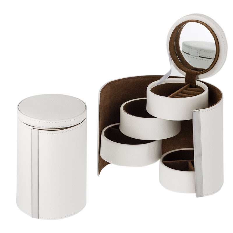 Philippi design jewellery box Donatella white