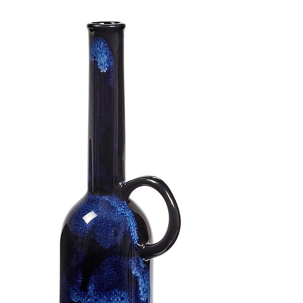 Serax Ölflasche Flasche dark blue v. Anita Le Grelle Terres de Reves D6xH26,5cm