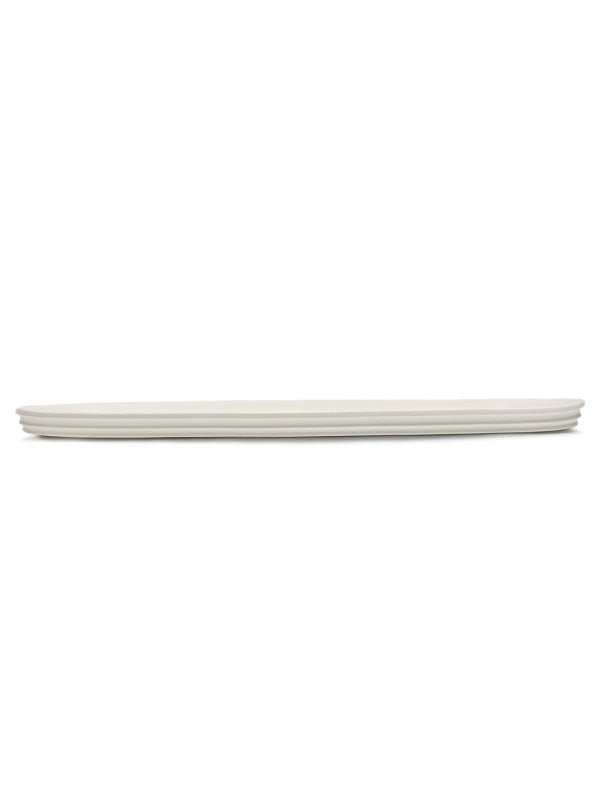 Kelly Wearstler DUNE Servierschale oval Schale L alabaster L56xB43,5xH4cm by Serax