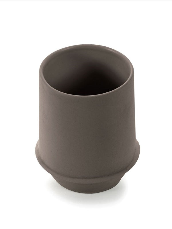 Kelly Wearstler DUNE Becher Tasse slate D9xH11,5cm by Serax