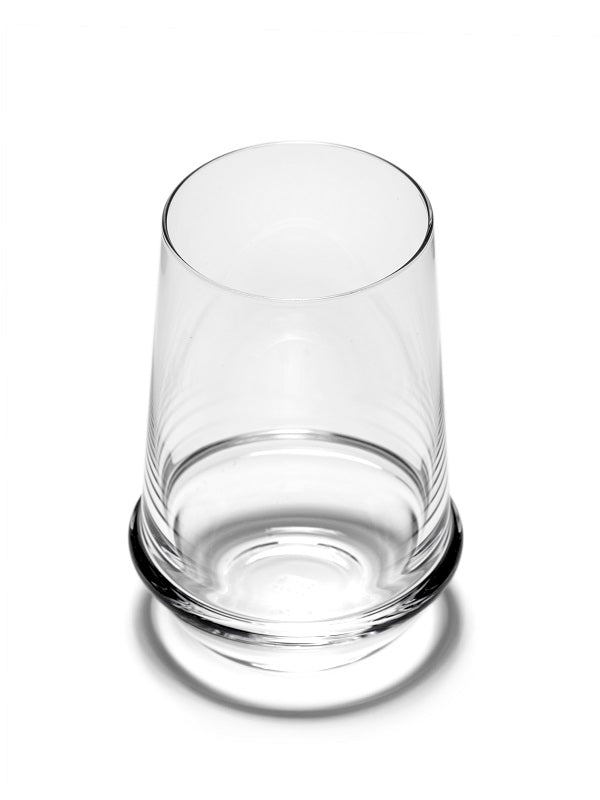 Kelly Wearstler DUNE Tumbler Glas L Trinkglas D8,5xH12cm by Serax