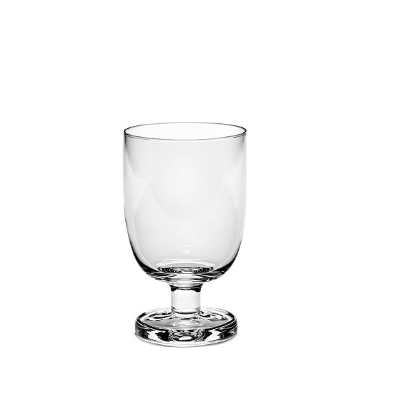 Serax Glas mit dickem Fuß Passe-Partout von Vincent van Duysen H13,5cm