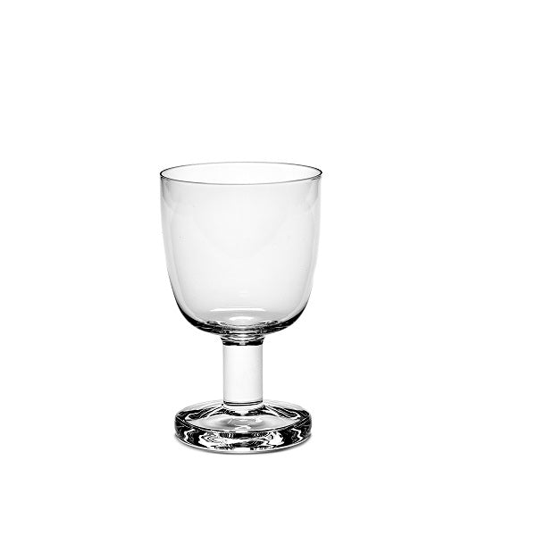 Serax Glas auf hohem Fuß Passe-Partout von Vincent van Duysen H13,5cm