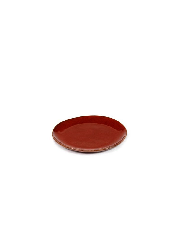 Serax Teller La MÈRE venezianisch rot S von Marie Michielssen D18xH1,5cm