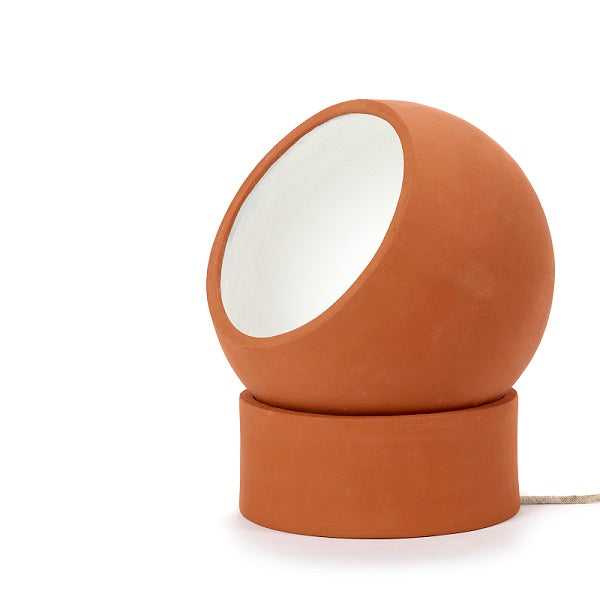 Serax Lampe TERRA aus Terrakotta designed by Lauren van Driessche D31xH36cm