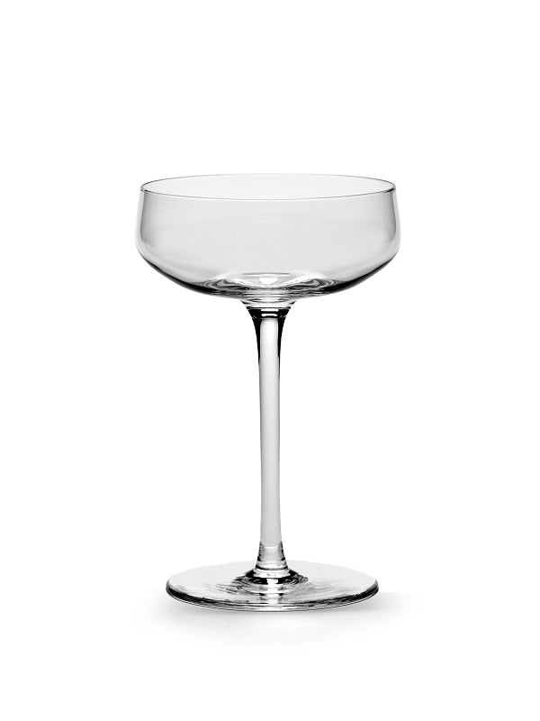 Serax Champagnerglas NIDO Champagnerschale D9,7xH15,5cm von Ann van Hoey