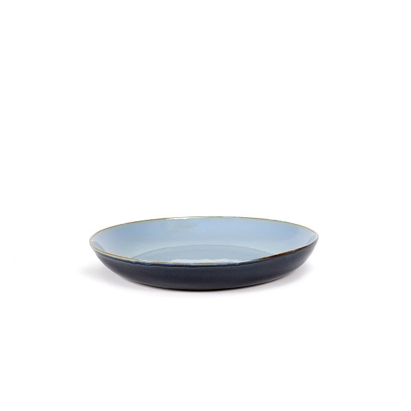 Serax Servierschale smokey blue/dark blue Schale Anita Le Grelle Terres de Reves D29,5xH5cm