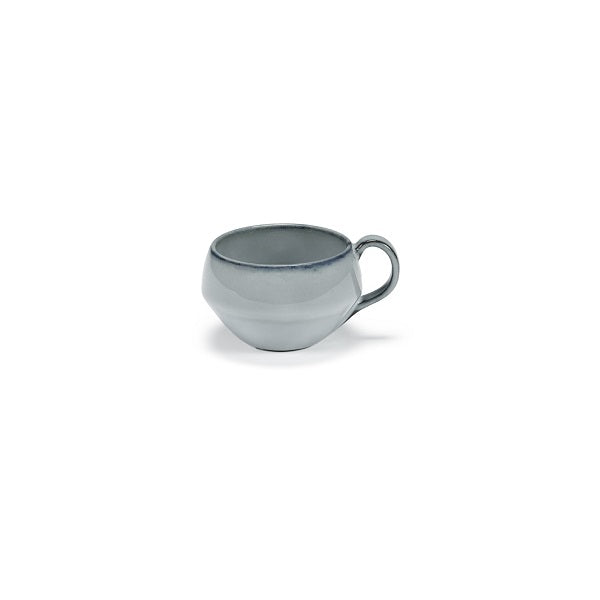 Serax Tasse PURE blau glasiert v. Pascale Naessens D11xH6,5cm