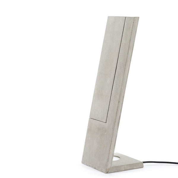 Serax Tischlampe Lampe CONCRETE IXELLES aus Beton 15x16xH50,5cm