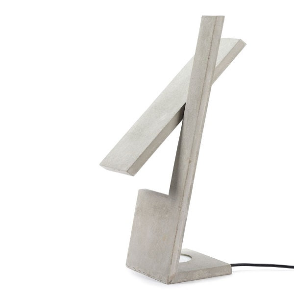 Serax Tischlampe Lampe CONCRETE IXELLES aus Beton 15x16xH50,5cm