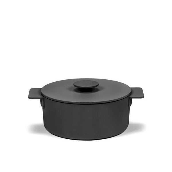 Serax Surface Kochtopf Topf Gusseisen schwarz D23cm -3L