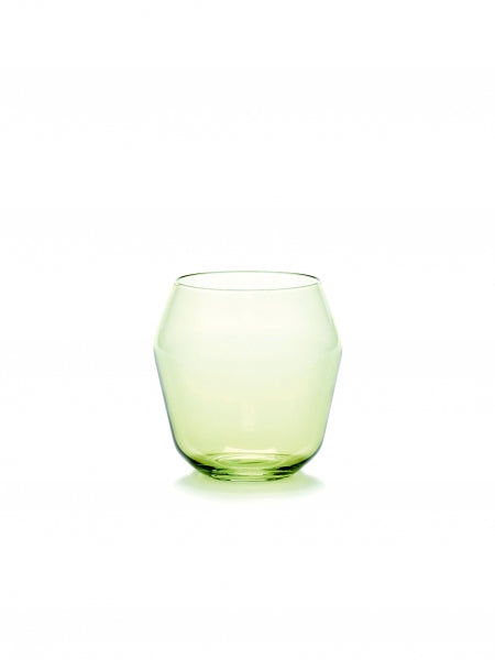 Serax Glas Tumbler 25cl BILLIE grün designed by Ann Demeulemeester