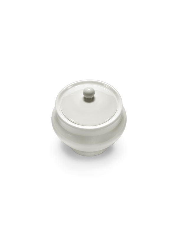 Serax Zuckerdose weiß WHITE PERLE FINE Les Objets Mouleversants