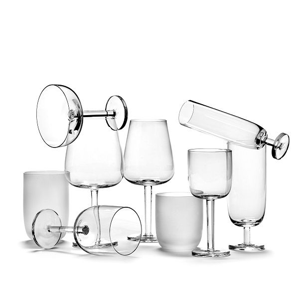 Serax BASE Weißweinglas Glas designed by Piet Boon H17cm