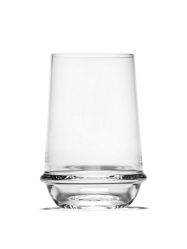 Kelly Wearstler DUNE Tumbler Glas L Trinkglas D8,5xH12cm by Serax