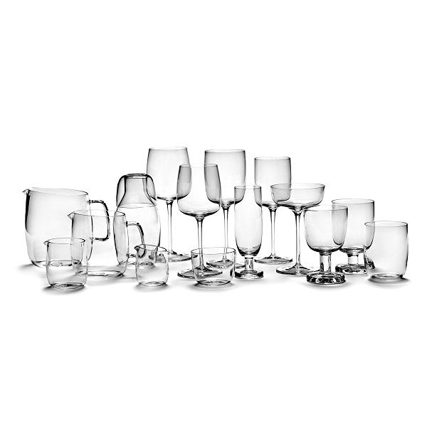 Serax Glas Trinkglas hoch Passe-Partout von Vincent van Duysen D8,3xH10,3cm