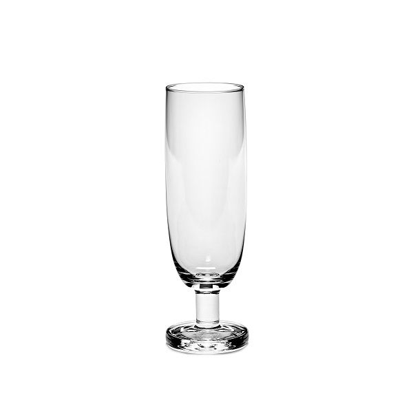 Serax Champagnerglas Glas Flöte universal Passe-Partout von Vincent van Duysen H17cm