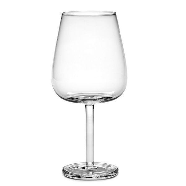 Serax BASE Rotweinglas gebogen designed by Piet Boon H22cm