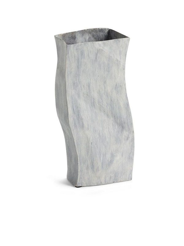 Serax Vase TIDE 03 weiß aus Metall designed by Antonino Sciortino H27cm